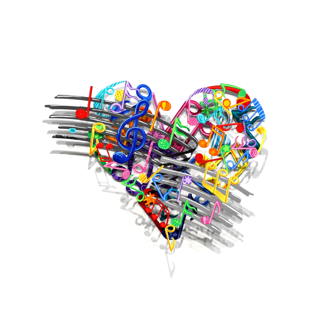 Musical Heart (Small)