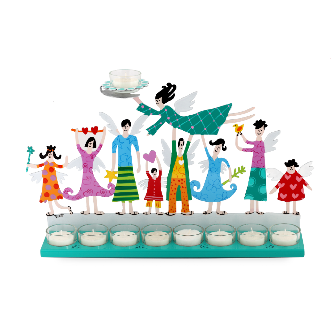 Family Hanukkiah