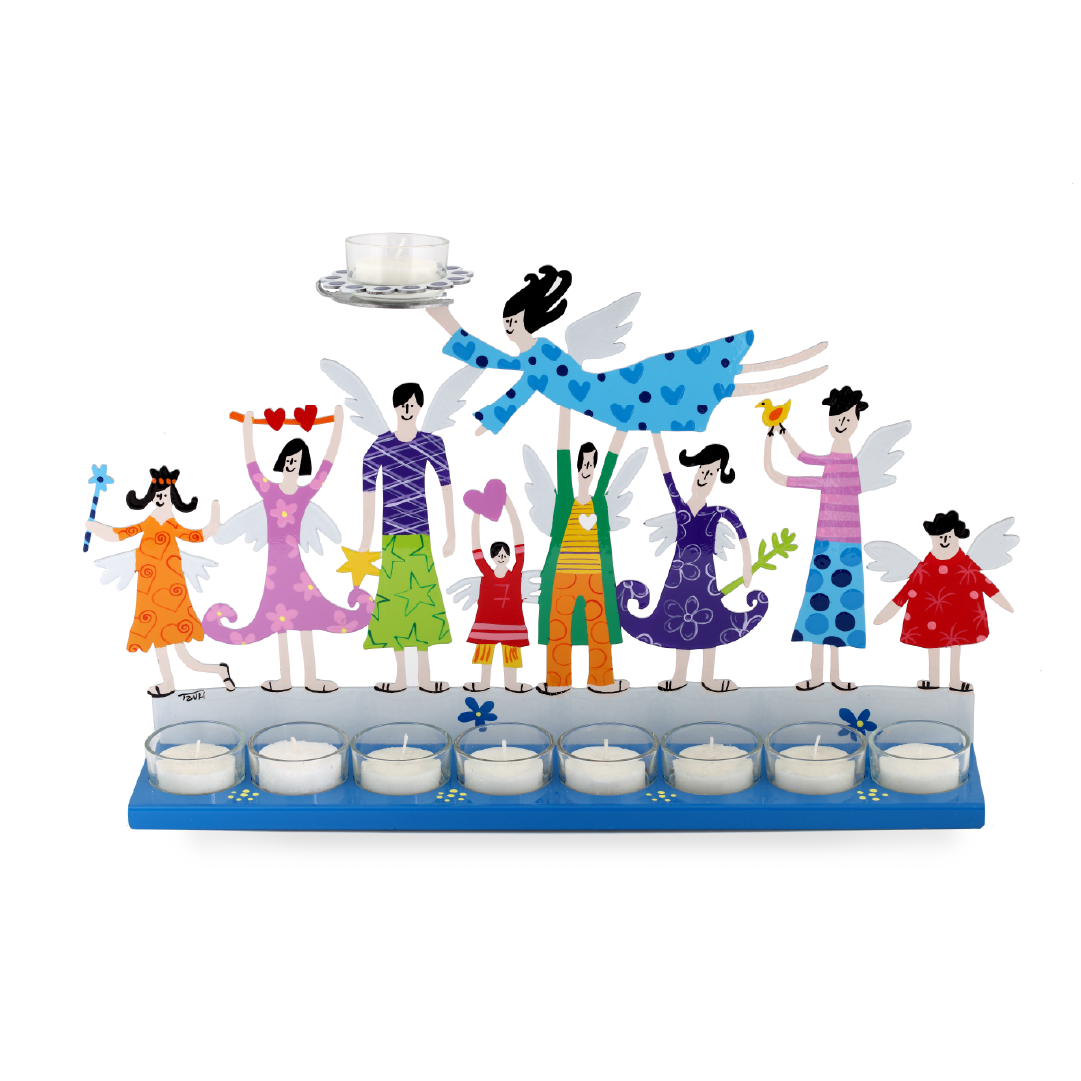 Family Hanukkiah