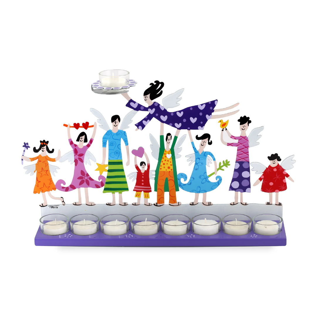 Family Hanukkiah