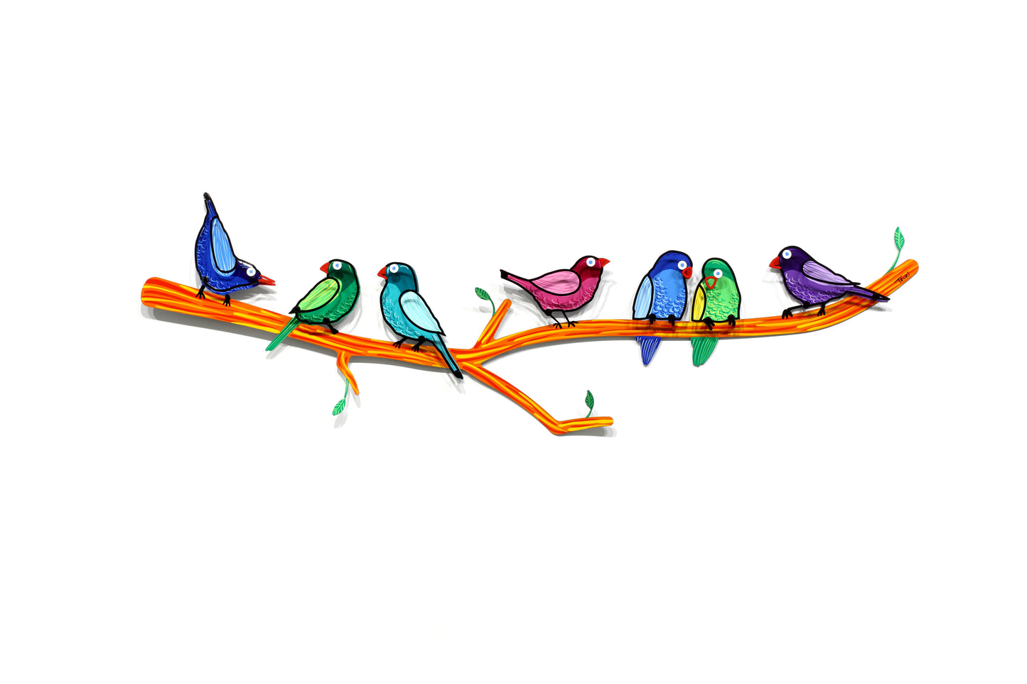 Bird Branch (Orange)