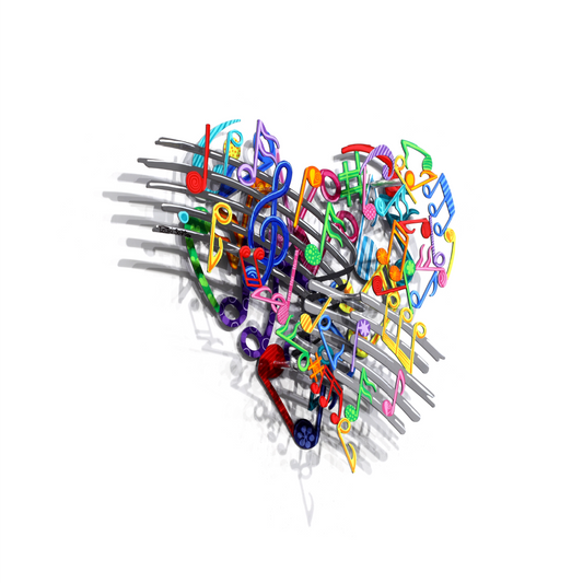 Musical Heart (Small)