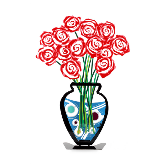 Rose Bouquet Vase