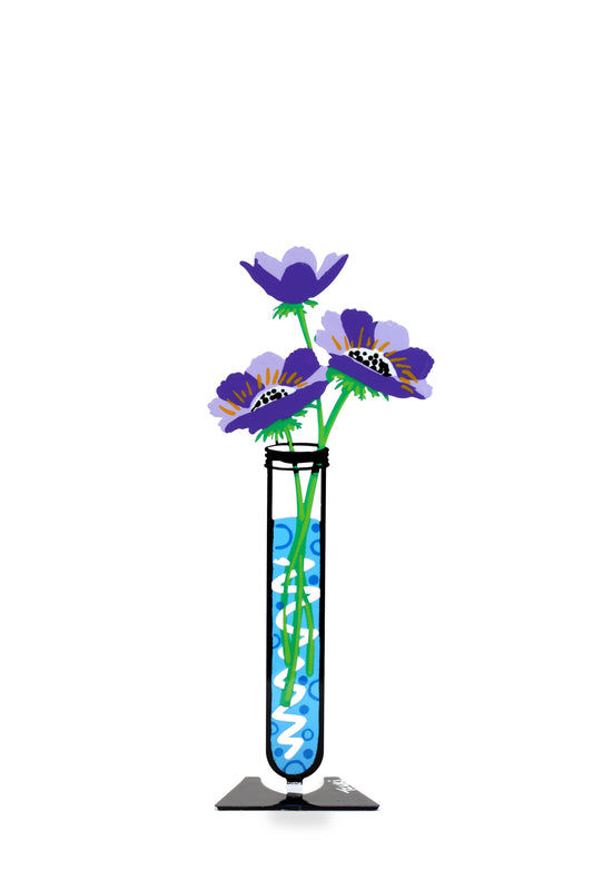 Anemone Flower Tube (Purple)