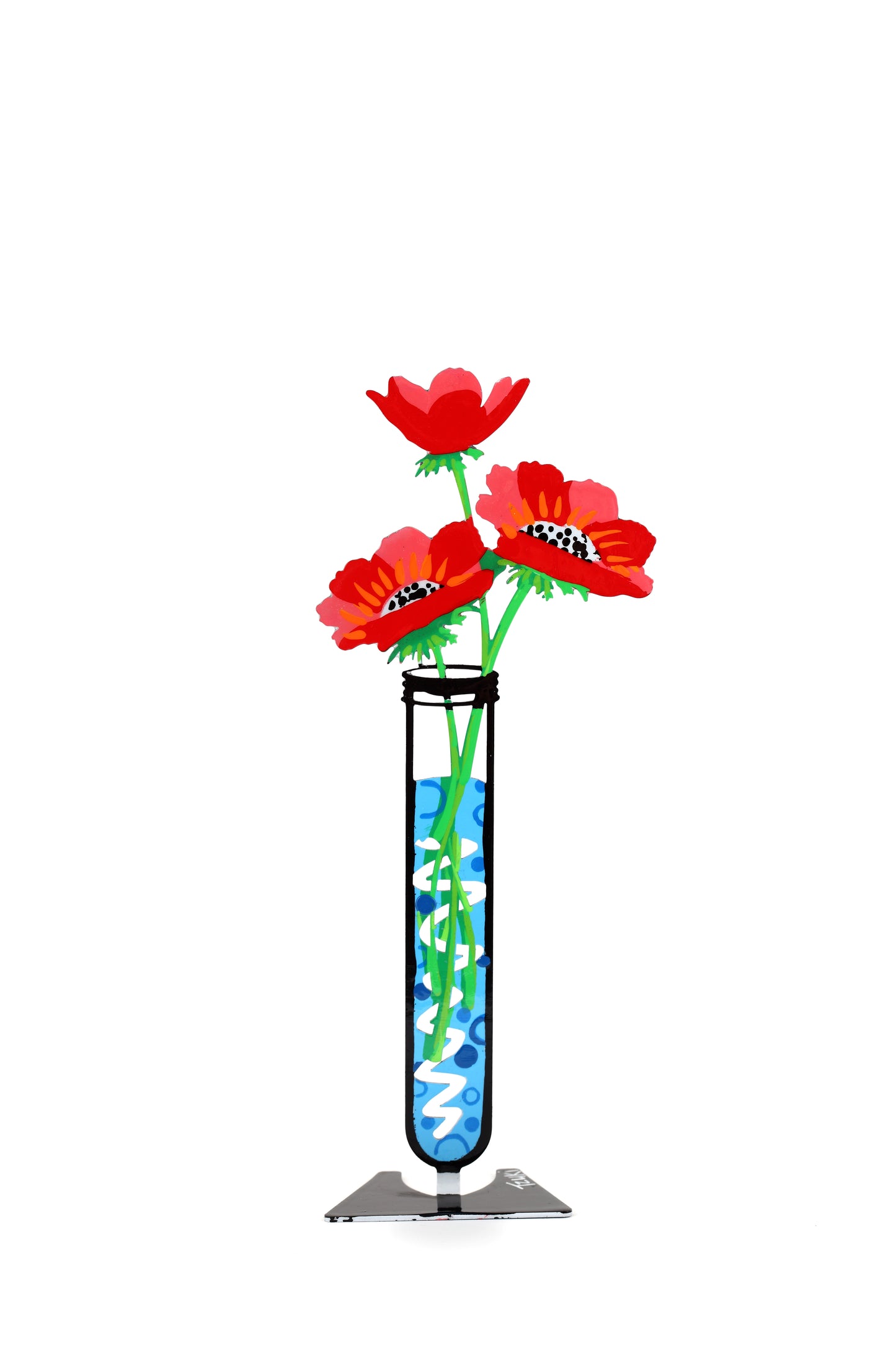 Anemone Flower Tube (Red)