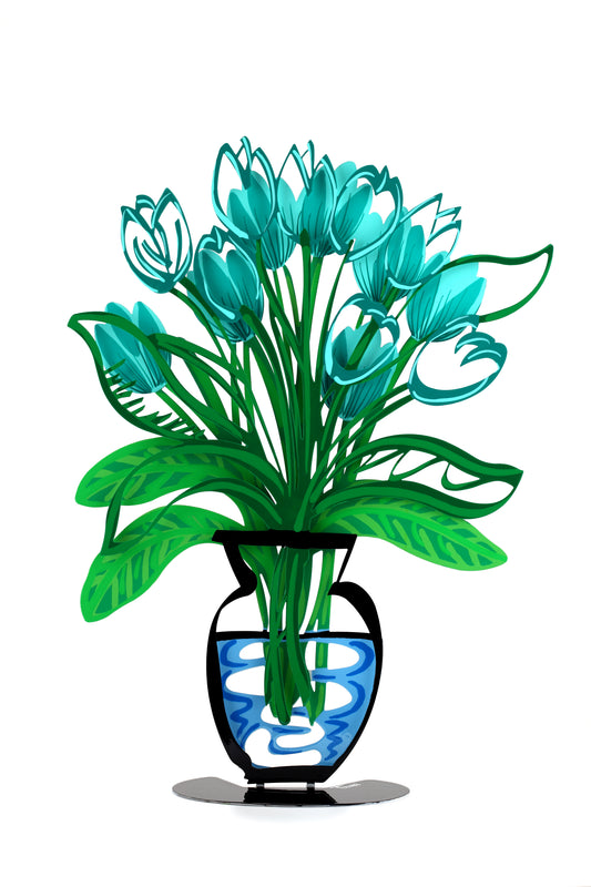 Tulip Vase (Turquoise)