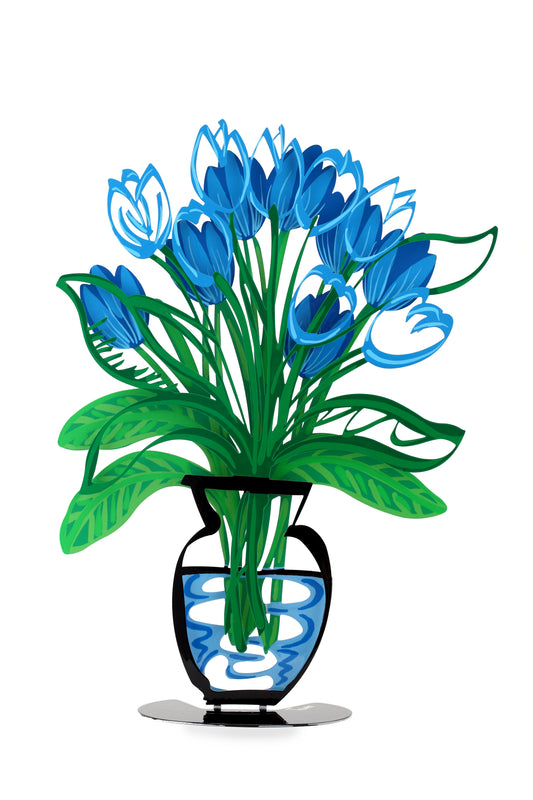Tulip Vase (Blue)