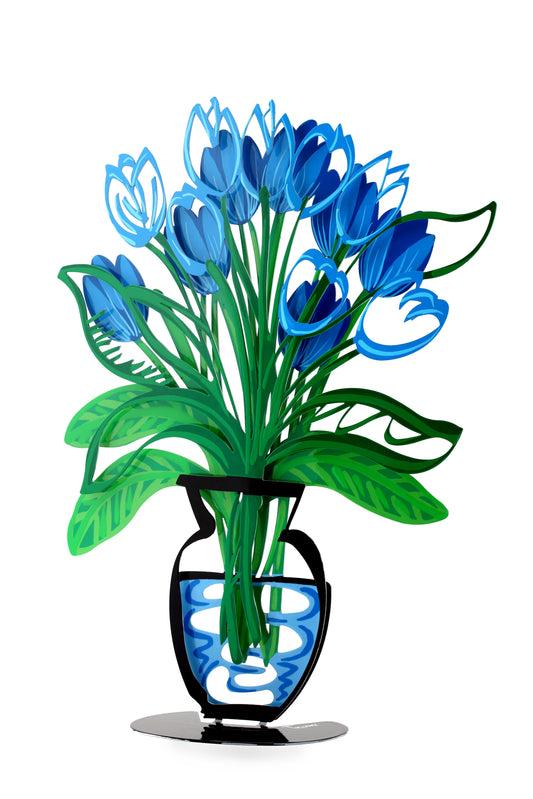 Tulip Vase (Blue)