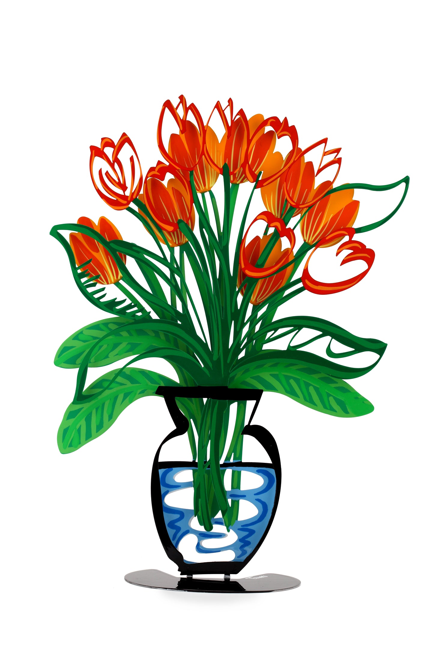 Tulip Vase (Orange)