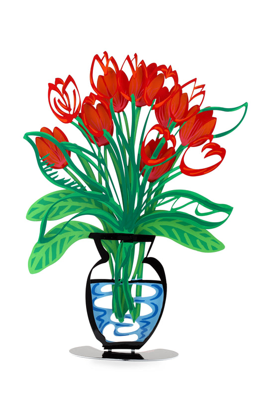Tulip Vase (Red)