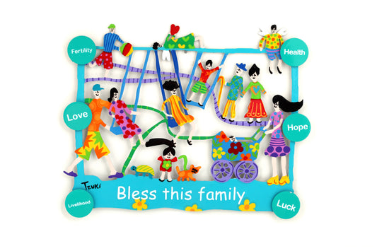 One Family, One Garden (Turquoise)