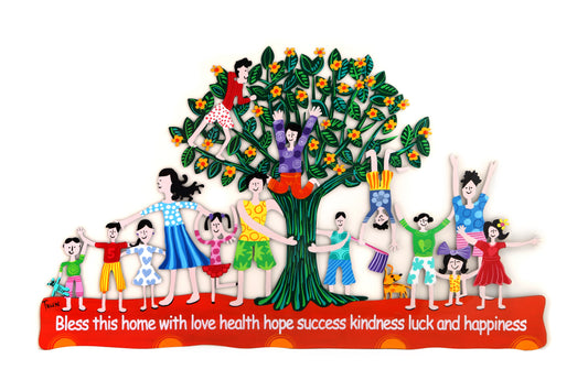 Home Blessing - Tree (Red)